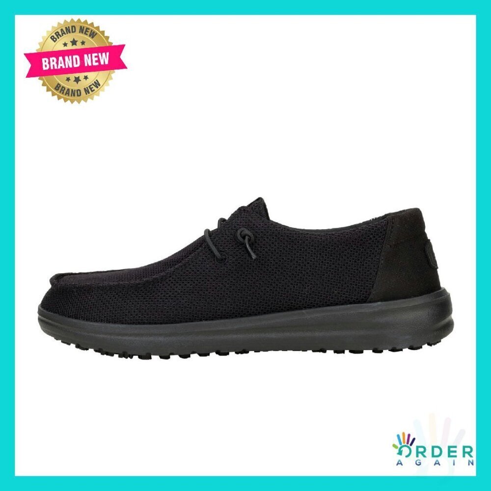 Slip-On Loafers Lightweight Work Shoes Water-Repellent Slip-Resistant Comfort